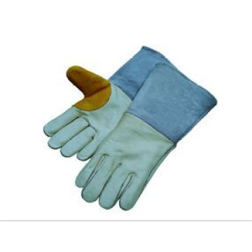 Cow Grain Leather Welding Work Glove-6518